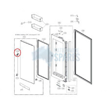 AEJ73979702 FRIDGE DOOR LATCH-GF-D706/GF-V706/GF-V708/GF-V910 LG Fridge AEJ73979702 FRIDGE DOOR LATCH-GF-D706/GF-V706/GF-V708/GF-V910 LG Fridge